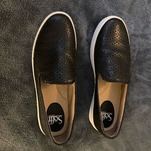 Sofft Black Perforated Flats